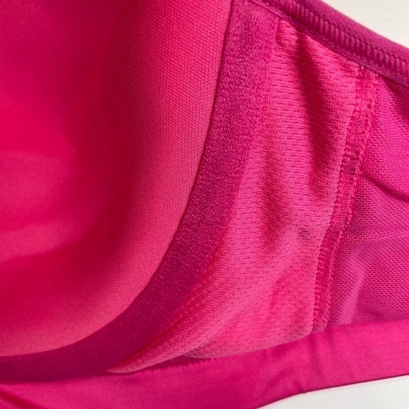 High impact sports bra Pink Active 36B AMBRIELLE Running Workout Underwire - Picture 2 of 8